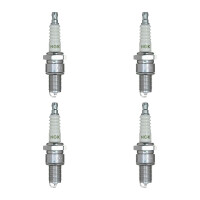4 Zündkerzen mit Flachdichtsitz NGK...