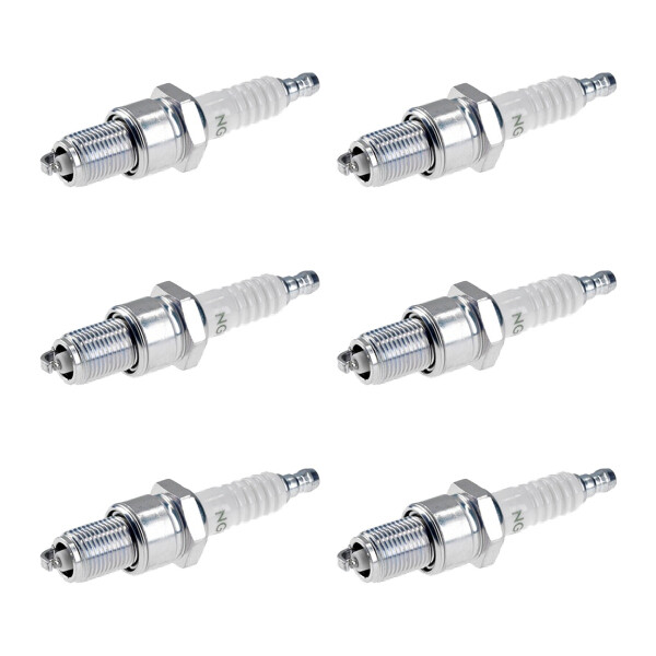 6 Spark Plugs fixed SAE connection NGK suitable for DAIHATSU and others
