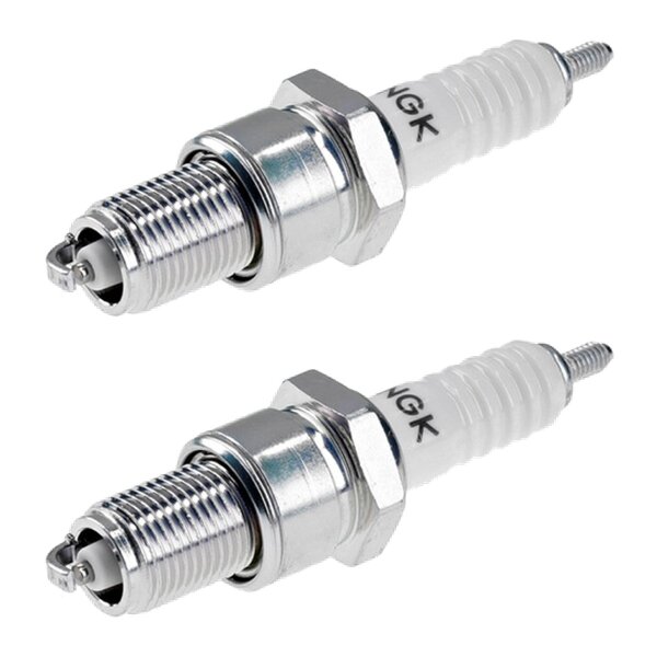 2 Spark Plugs with flat seal seat NGK IAM expertise for NISSAN and others