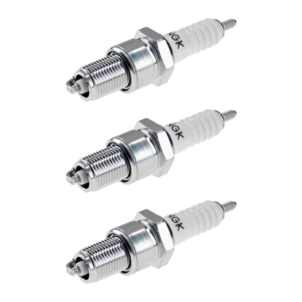 3 Spark Plugs with flat seal seat NGK IAM expertise for NISSAN and others