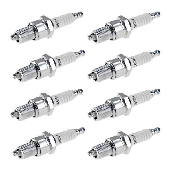 8 Spark Plugs fixed SAE connection NGK IAM expertise for NISSAN and others