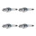 4 Spark Plugs fixed SAE connection NGK suitable for FIAT COUPE and others