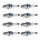 8 Spark Plugs fixed SAE connection NGK suitable for FIAT COUPE and others