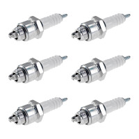 6 Spark Plugs with cone seal seat NGK aftermarket...