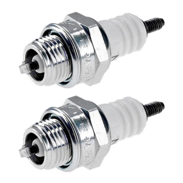 2 Spark Plugs with flat seal seat NGK aftermarket expertise for KAWASAKI