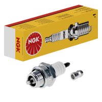 2 Spark Plugs with flat seal seat NGK aftermarket...