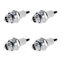 4 Spark Plugs with flat seal seat NGK aftermarket...