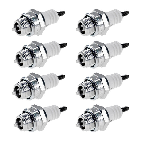 8 Spark Plugs with flat seal seat NGK aftermarket expertise for KAWASAKI