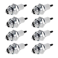 8 Spark Plugs with flat seal seat NGK aftermarket...