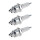 3 Spark Plugs with cone seal seat NGK aftermarket expertise for various vehicles
