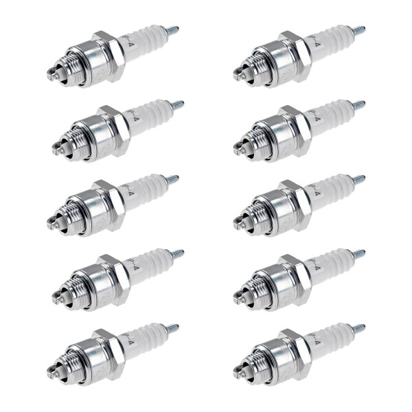 10 Spark Plugs with cone seal seat NGK IAM expertise for various vehicles