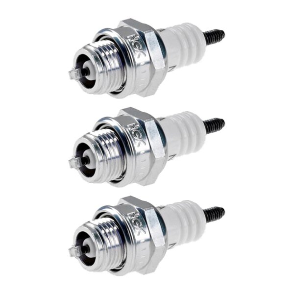3 Zündkerzen mit Flachdichtsitz NGK Aftermarket-Expertise für u.a. HONDA