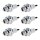 6 Spark Plugs with flat seal seat NGK aftermarket expertise for HONDA and others