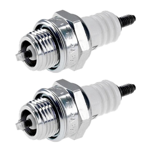 2 Spark Plugs with flat seal seat NGK aftermarket expertise for KAWASAKI