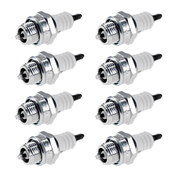 8 Spark Plugs with flat seal seat NGK aftermarket expertise for KAWASAKI