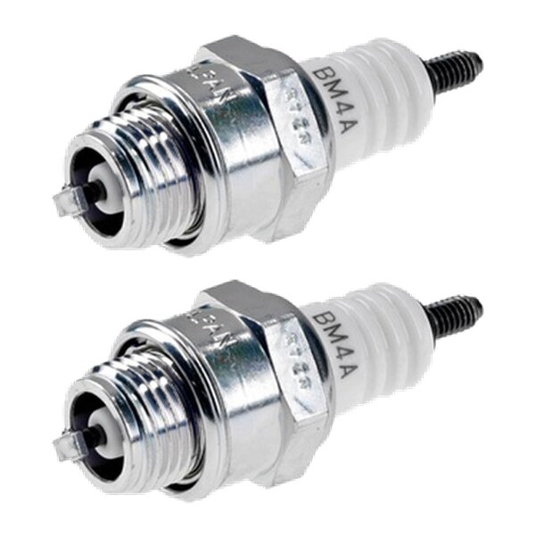 2 Spark Plugs with flat seal seat NGK aftermarket expertise for HONDA and others