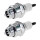 2 Spark Plugs with flat seal seat NGK aftermarket expertise for HONDA and others