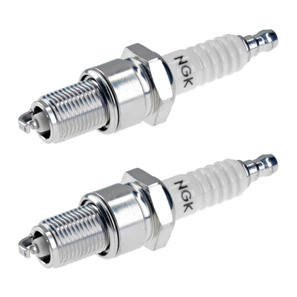 2 Spark Plugs fixed SAE connection NGK aftermarket expertise for e.g. MITSUBISHI