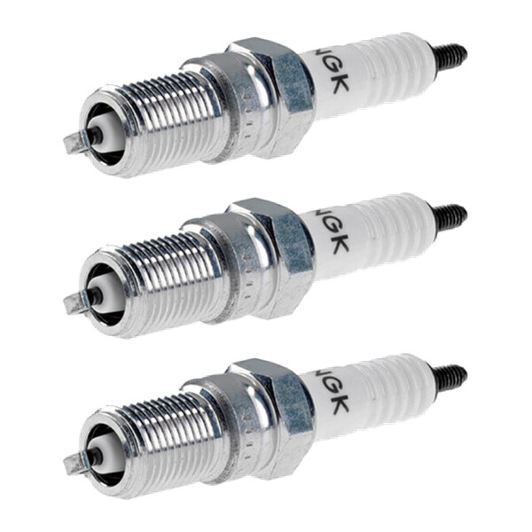 3 Spark Plugs with cone seal seat NGK suitable for RENAULT 25 and others
