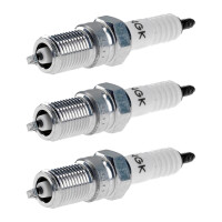 3 Spark Plugs with cone seal seat NGK suitable for...