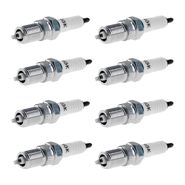 8 Spark Plugs with cone seal seat NGK suitable for RENAULT 25 and others