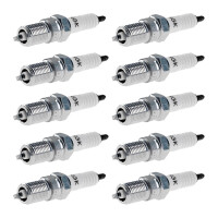 10 Spark Plugs with cone seal seat NGK suitable for...