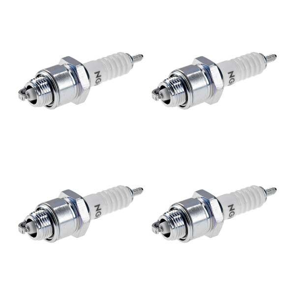 4 Zündkerzen mit Flachdichtsitz NGK Aftermarket-Expertise für u.a. TOYOTA