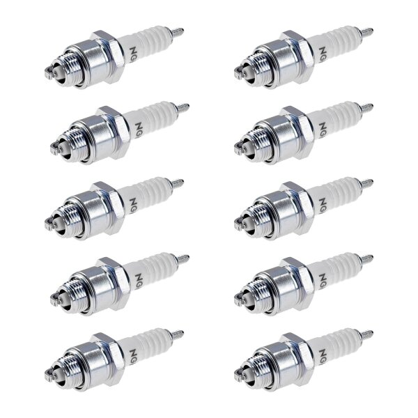 10 Spark Plugs with flat seal seat NGK IAM expertise for TOYOTA and others