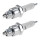 2 Spark Plugs with flat seal seat NGK aftermarket expertise for HONDA and others