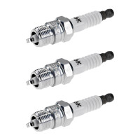 3 Spark Plugs fixed SAE connection NGK IAM expertise for...
