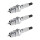 3 Spark Plugs fixed SAE connection NGK IAM expertise for TOYOTA and others