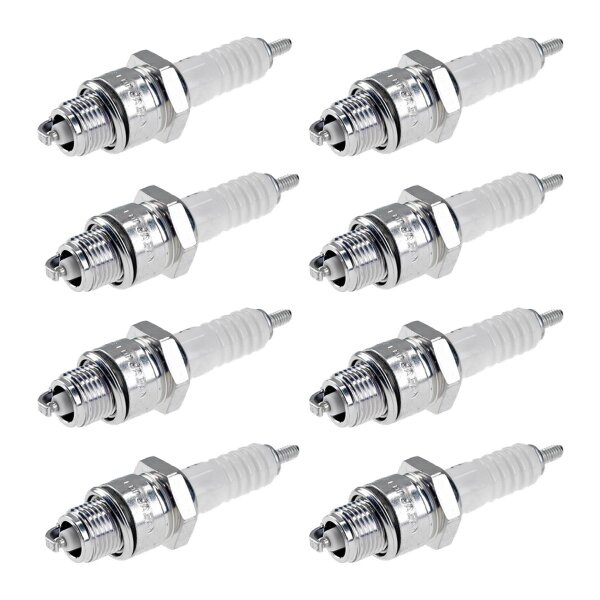 8 Spark Plugs with flat seal seat NGK IAM expertise for YAMAHA and others
