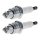 2 Spark Plugs fixed SAE connection NGK aftermarket expertise for MERCURY