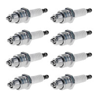 8 Spark Plugs fixed SAE connection NGK aftermarket...