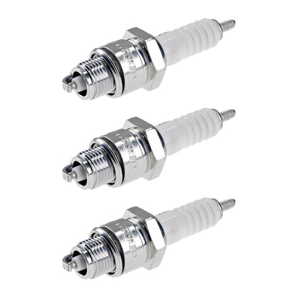 3 Spark Plugs with flat seal seat NGK IAM expertise for MERCURY and others