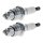 2 Spark Plugs fixed SAE connection NGK aftermarket expertise for MERCURY