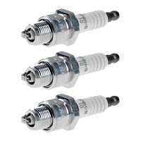 3 Spark Plugs fixed SAE connection NGK aftermarket...
