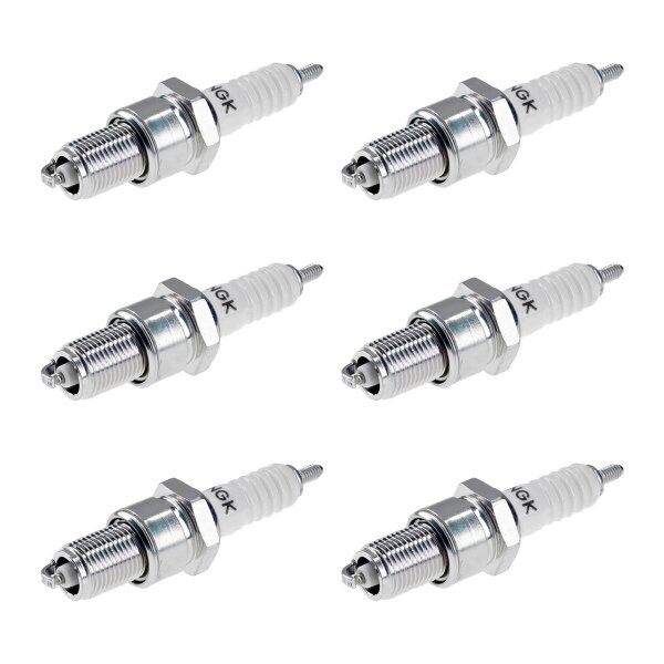 6 Spark Plugs with flat seal seat NGK suitable for TALBOT MATRA and others
