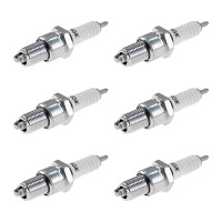 6 Spark Plugs with flat seal seat NGK suitable for TALBOT...