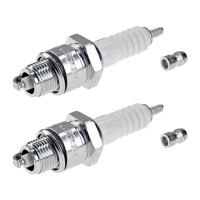 2 Spark Plugs with flat seal seat NGK suitable for FORD...