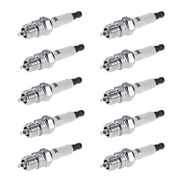 10 Spark Plugs fixed SAE connection NGK aftermarket expertise for HITACHI