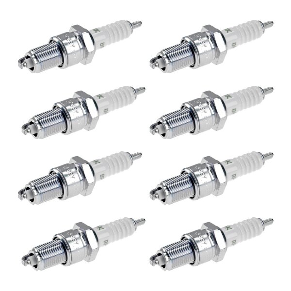 8 Spark Plugs with flat seal seat NGK IAM expertise for TOYOTA and others