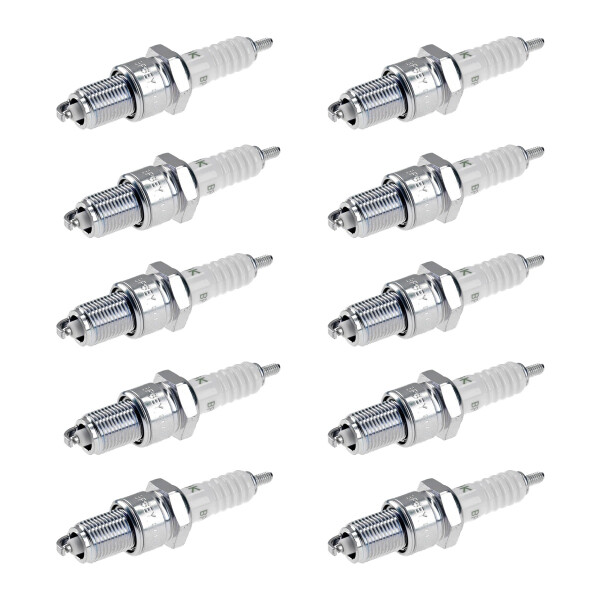 10 Spark Plugs with flat seal seat NGK IAM expertise for TOYOTA and others