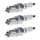 3 Spark Plugs with cone seal seat NGK IAM-Expertise for MERCEDES-BENZ 124