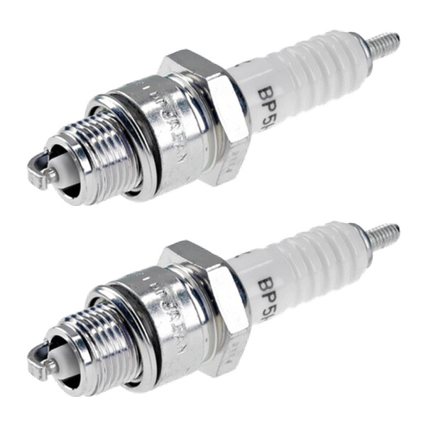 2 Zündkerzen mit Flachdichtsitz NGK IAM-Expertise für u.a. ROVER 2000-3500