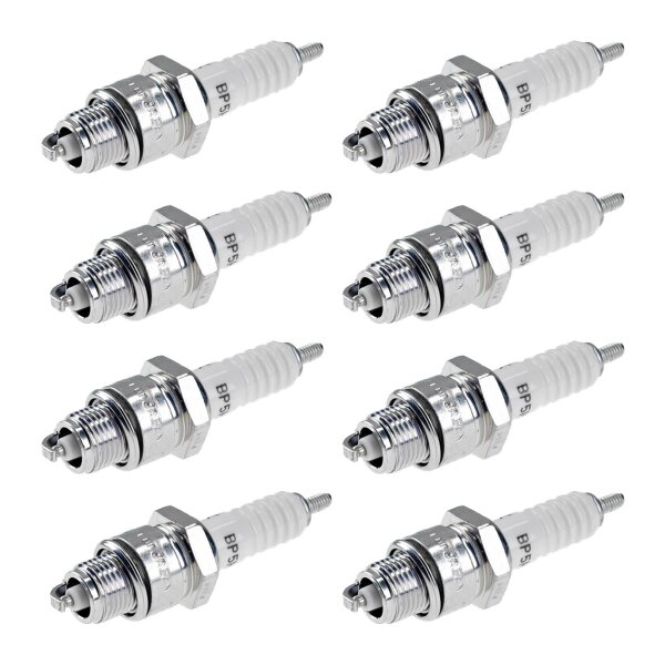 8 Spark Plugs with flat seal seat NGK for ROVER 2000-3500 and others