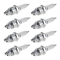 8 Spark Plugs with flat seal seat NGK for ROVER 2000-3500...