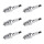 6 Spark Plugs with cone seal seat NGK IAM expertise for CHRYSLER and others