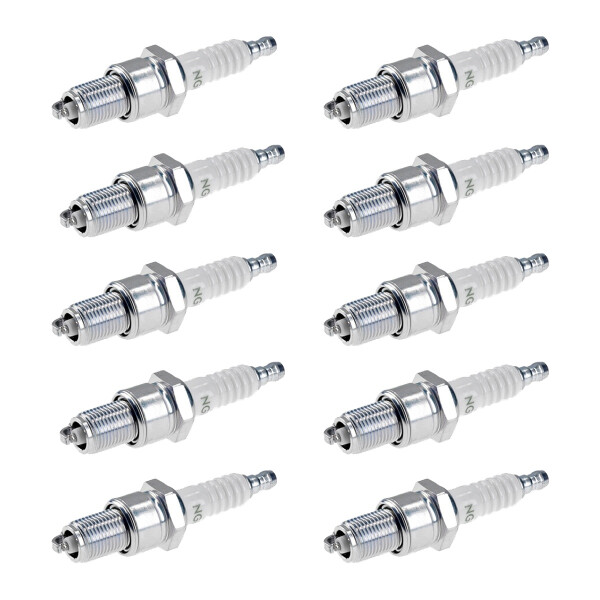 10 Spark Plugs with flat seal seat NGK IAM expertise for TOYOTA and others
