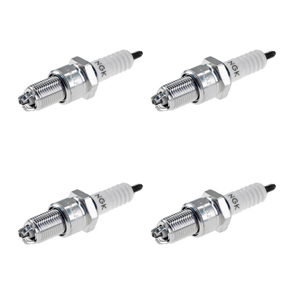4 Zündkerzen mit Flachdichtsitz NGK Aftermarket-Expertise für u.a. LANCIA THEMA